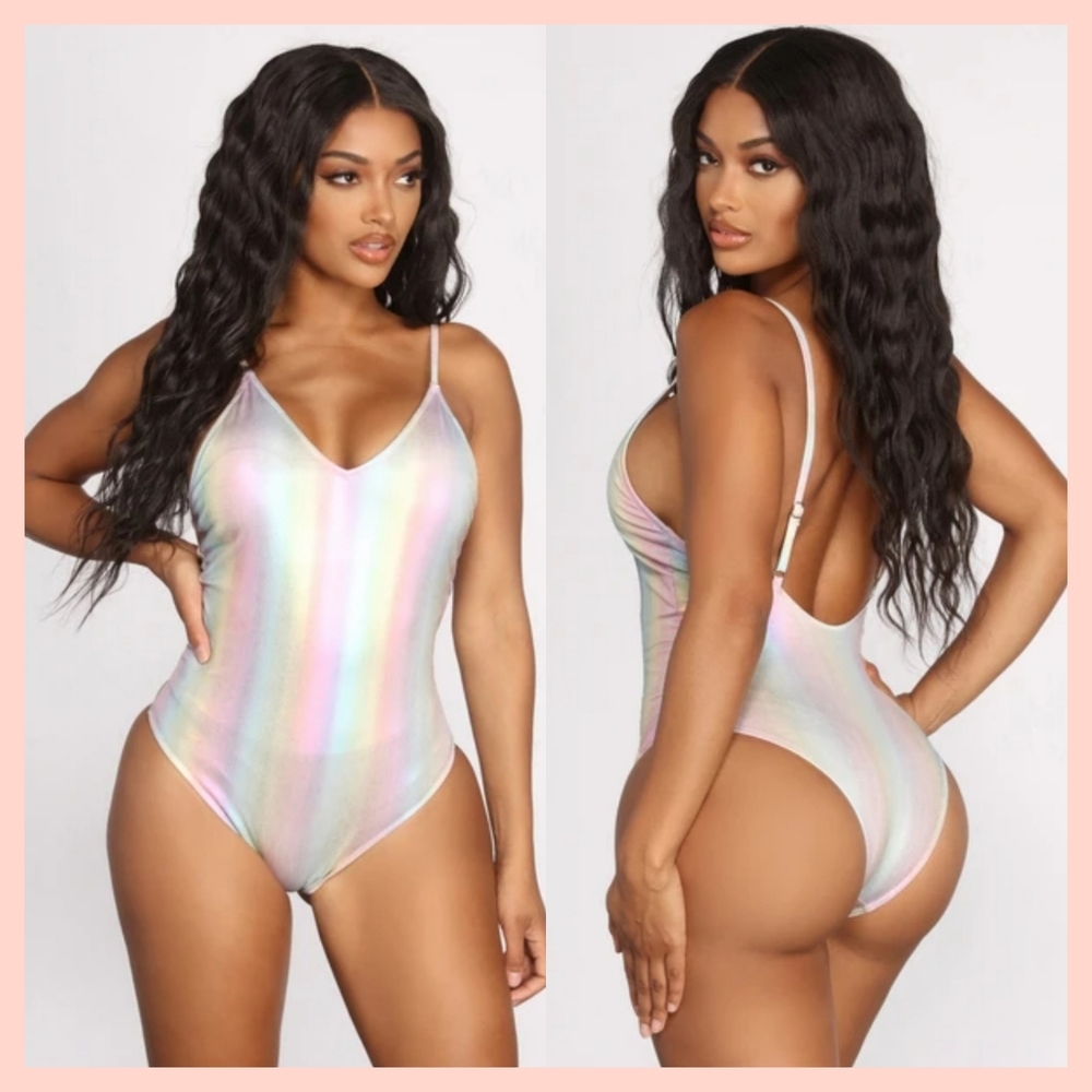 Iridescent Shimmer One Piece Medium